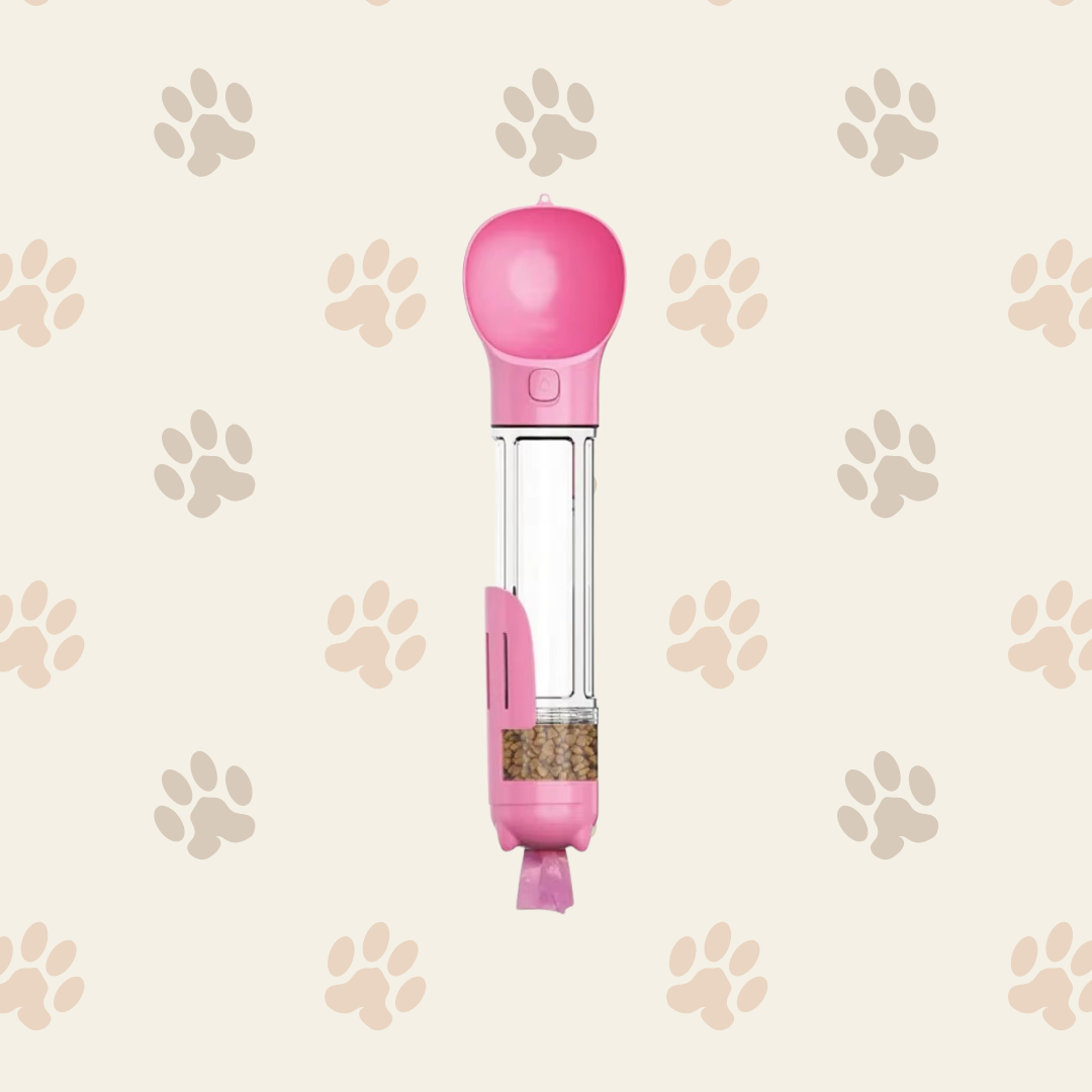 3-в-1 бутилка за пътуване за домашни любимци